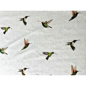 Harlequin Amazilia UK Hummingbird 100% Linen Fabric 3 Yards